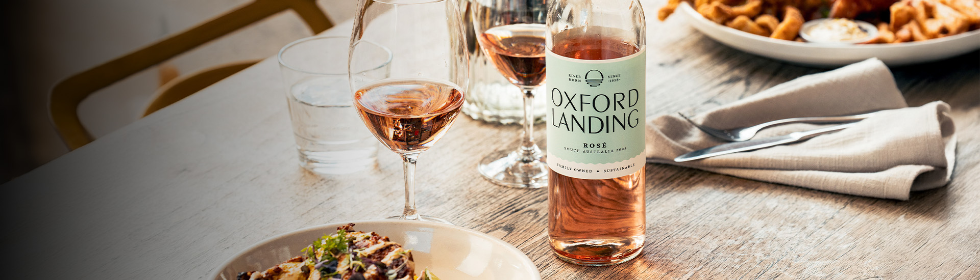 Delicious and Fruity new release Oxford Landing Ros&eacute;