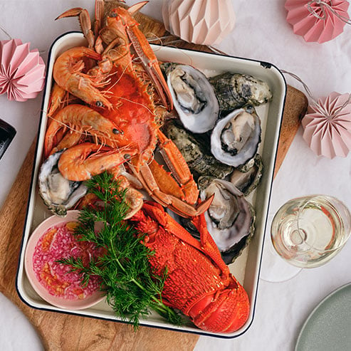 The Ultimate Christmas Seafood Platter